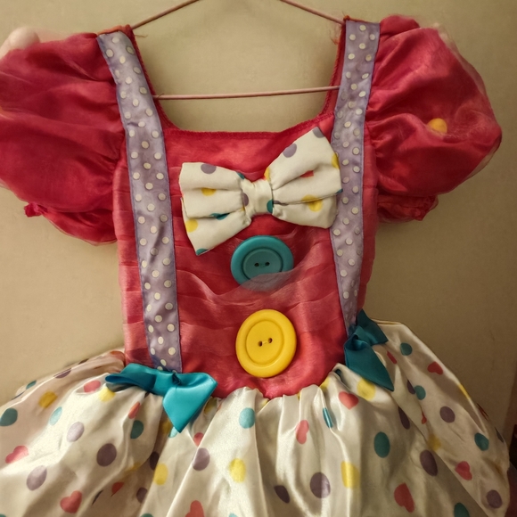 2/25 Dottie Brights & Stripes the Clown Costume - Picture 8 of 13
